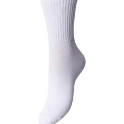 PIECES dame strømper PCCALLY - Bright White Outlet