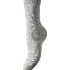 PIECES Dame Strømper PCMarta - Light Grey Melange Sale