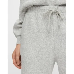 PIECES dame sweatpants PCCHILLI - Light Grey Melange Clearance