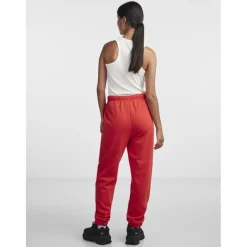 PIECES dame sweatpants PCCHILLI - Poppy Red Outlet