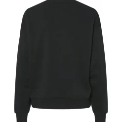 PIECES dame sweatshirt PCCHILLI - Black Discount