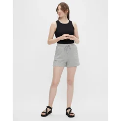 PIECES dame sweatshorts PCCHILLI SUMMER - Light Grey Melange