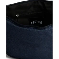 PIECES DAME TASKE PCAMANDA - Dark Blue Denim Clearance