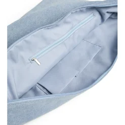 PIECES dame taske PCAMANDA - Light Blue Denim Discount