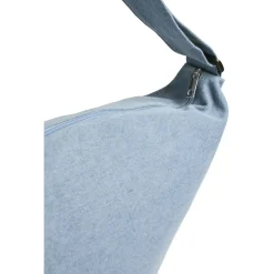 PIECES dame taske PCAMANDA - Light Blue Denim Discount