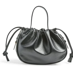 PIECES dame taske PCBALLOON - Black Silver Discount