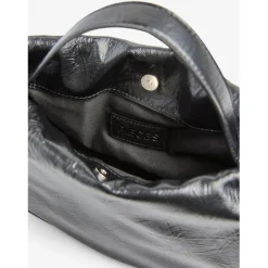 PIECES dame taske PCBALLOON - Black Silver Discount