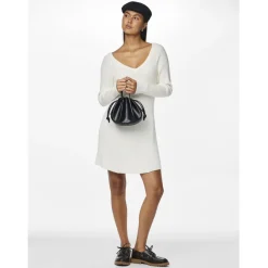 PIECES dame taske PCBALLOON - Black Silver Discount