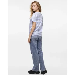 PIECES dame tee PCRIA - Hydrangea BRIGHT WHITE