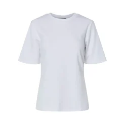 PIECES dame tee PCSKYLAR - Bright White Outlet