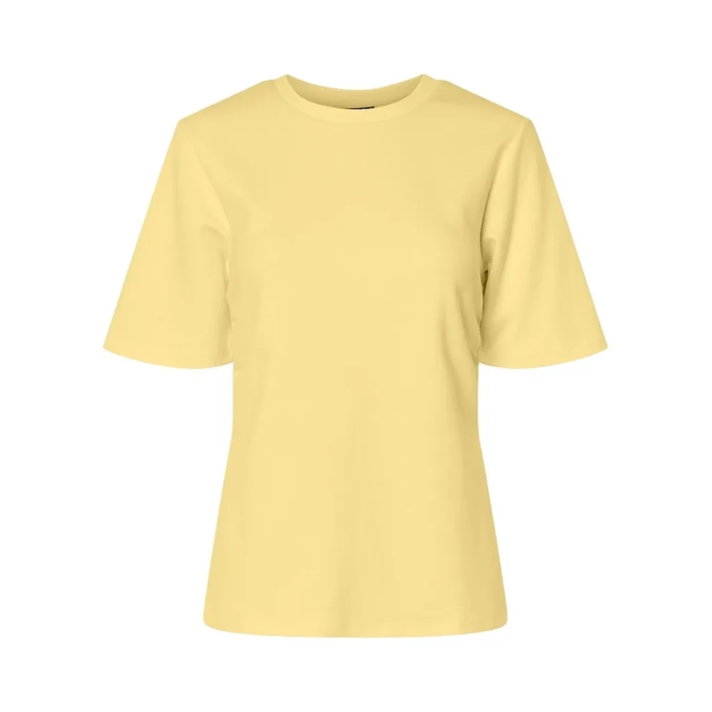PIECES dame tee PCSKYLAR - pale banana Online
