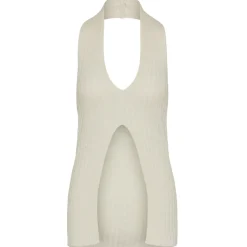 PIECES dame top PCALEXIS - Bright White Sale