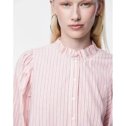 PIECES dame top PCASSRA - Cloud Dancer BITTERSWEET Discount