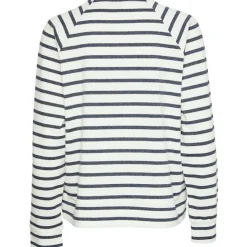 PIECES dame top PCBIBI - Navy Blazer CLOUD DANCER Clearance