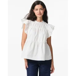 PIECES DAME TOP PCJILLA - Bright White New