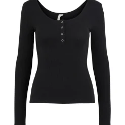 PIECES dame top PCKITTE - Black Outlet