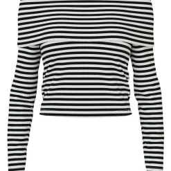 PIECES dame top PCLAYA - Bright White Black Discount