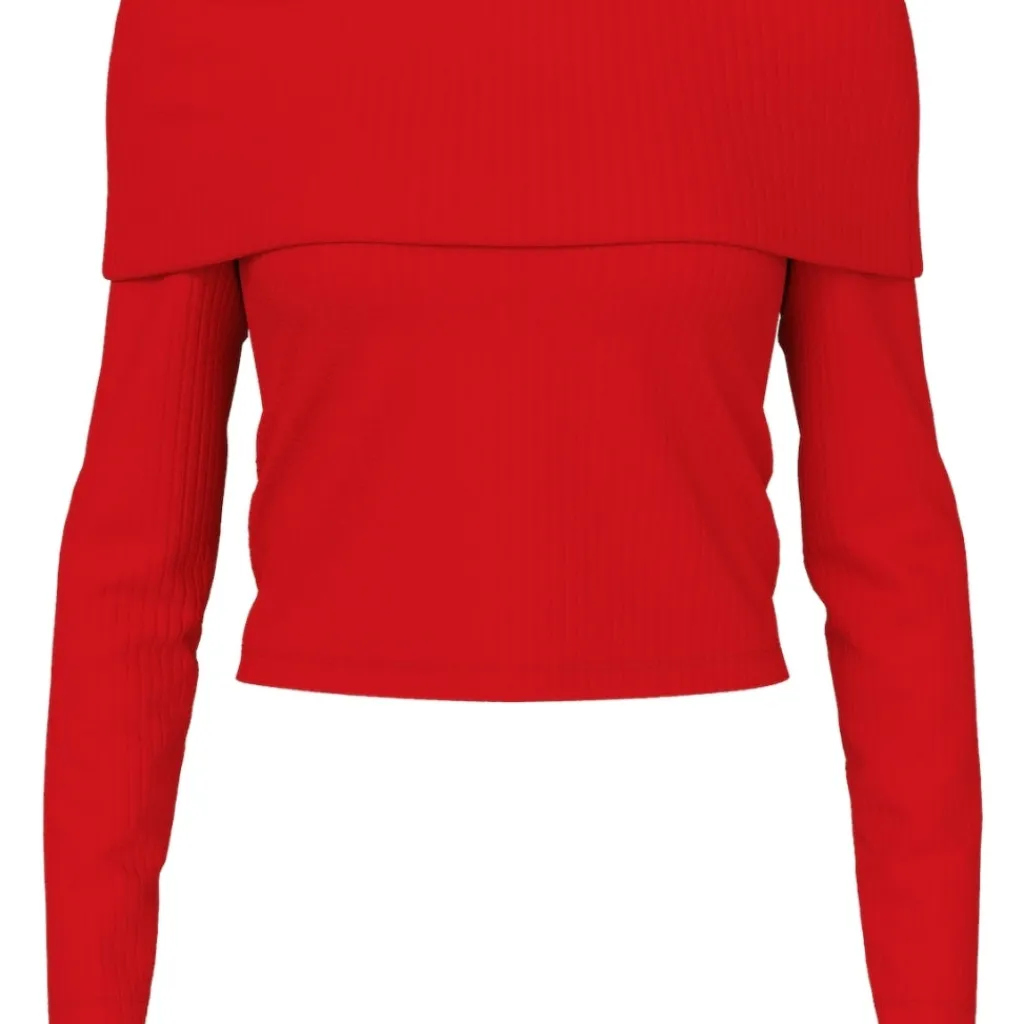 PIECES dame top PCLAYA - High risk red Online