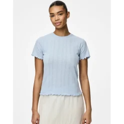PIECES DAME TOP PCMARIE - Cashmere Blue Clearance