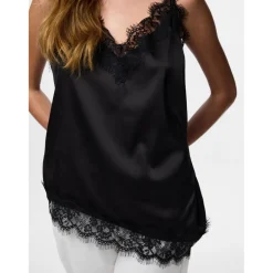 PIECES Dame Top PCNomi - Black Best