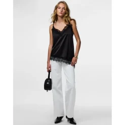 PIECES Dame Top PCNomi - Black Best