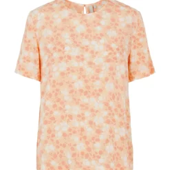 PIECES dame top PCNYA - Apricot Clearance