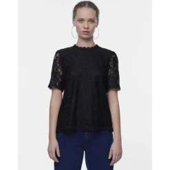 PIECES dame top PCOLLINE - Black New