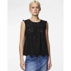 PIECES dame top PCVILDE - Black Online