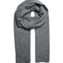 PIECES Dame Tørklæde PCJandry - Medium grey melange Discount