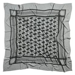 PIECES dame tørklæde PCNOVIS - Light Grey Melange Sale