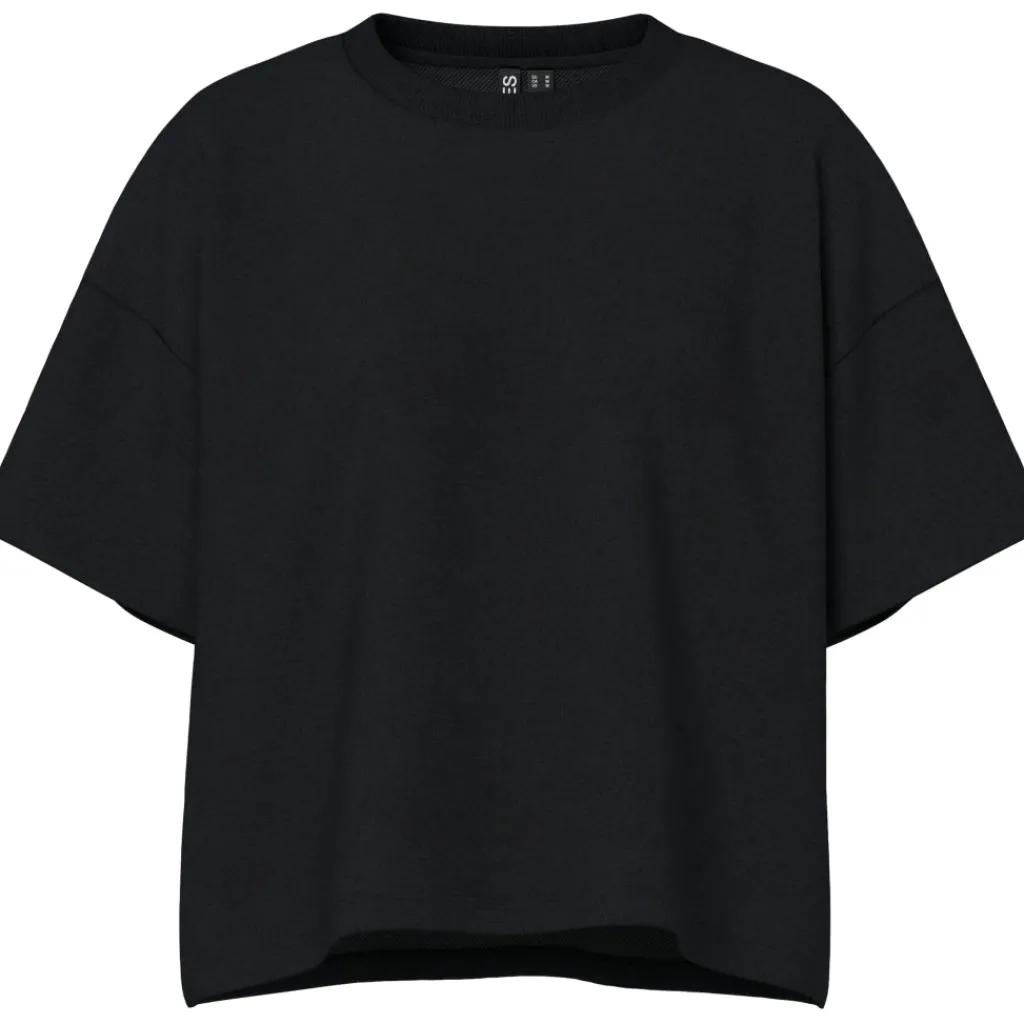 PIECES dame T-shirt PCCHILLI SUMMER - Black