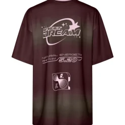 PIECES dame t-shirt PCDALULA - Tawny Port Chicory Coffee Hot