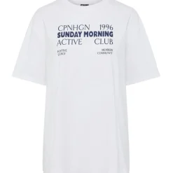 PIECES dame t-shirt PCPALOMA - Bright White ACTIVE CLUB Sale