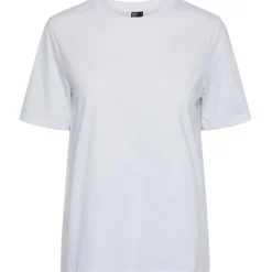 PIECES dame t-shirt PCRIA - Bright White