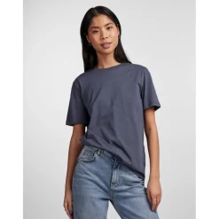 PIECES dame t-shirt PCRIA - Ombre Blue Online