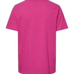 PIECES dame t-shirt PCRIA - Beetroot Purple Hot