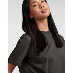 PIECES dame t-shirt PCRIA - Black Discount