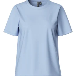 PIECES dame t-shirt PCRIA - Cashmere Blue New