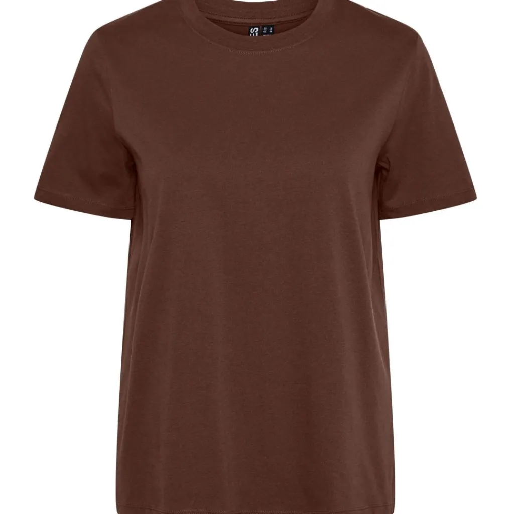 PIECES dame t-shirt PCRIA - Chocolate Fondant New