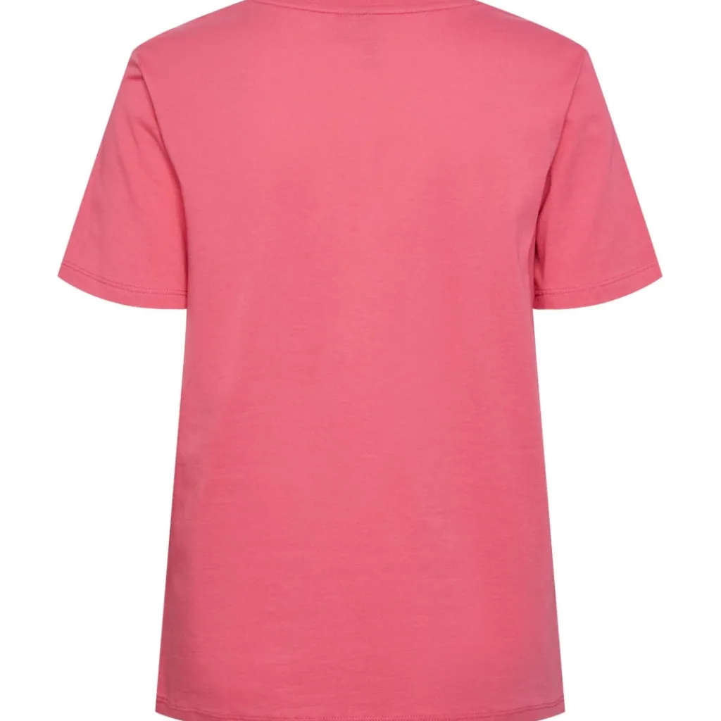 PIECES dame t-shirt PCRIA - Hot Pink Sale