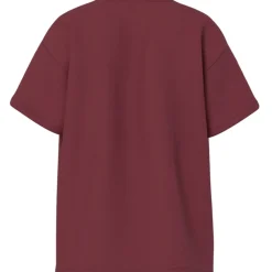 PIECES dame t-shirt PCSKYLAR - Tawny Port Sale