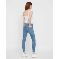 PIECES dame undertøj PCPLAIN - White Hot