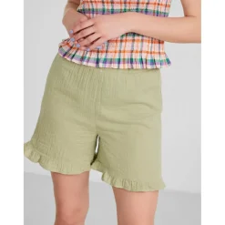 PIECES shorts PCLELOU - Swamp Hot