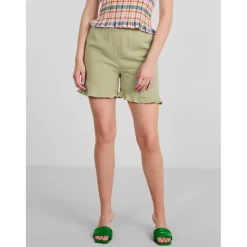 PIECES shorts PCLELOU - Swamp Hot
