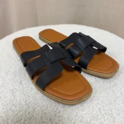 SHOES Rikke dame sandaler WD298 - Black Best