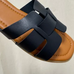 SHOES Rikke dame sandaler WD298 - Black Best