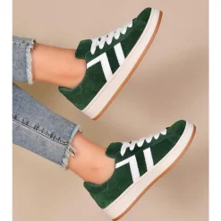 SHOES Rosalie dame sneakers BM-1101 - Green Outlet