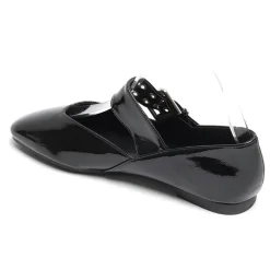 SHOES Sandrine dame ballerina sko 6689 - Black Sale