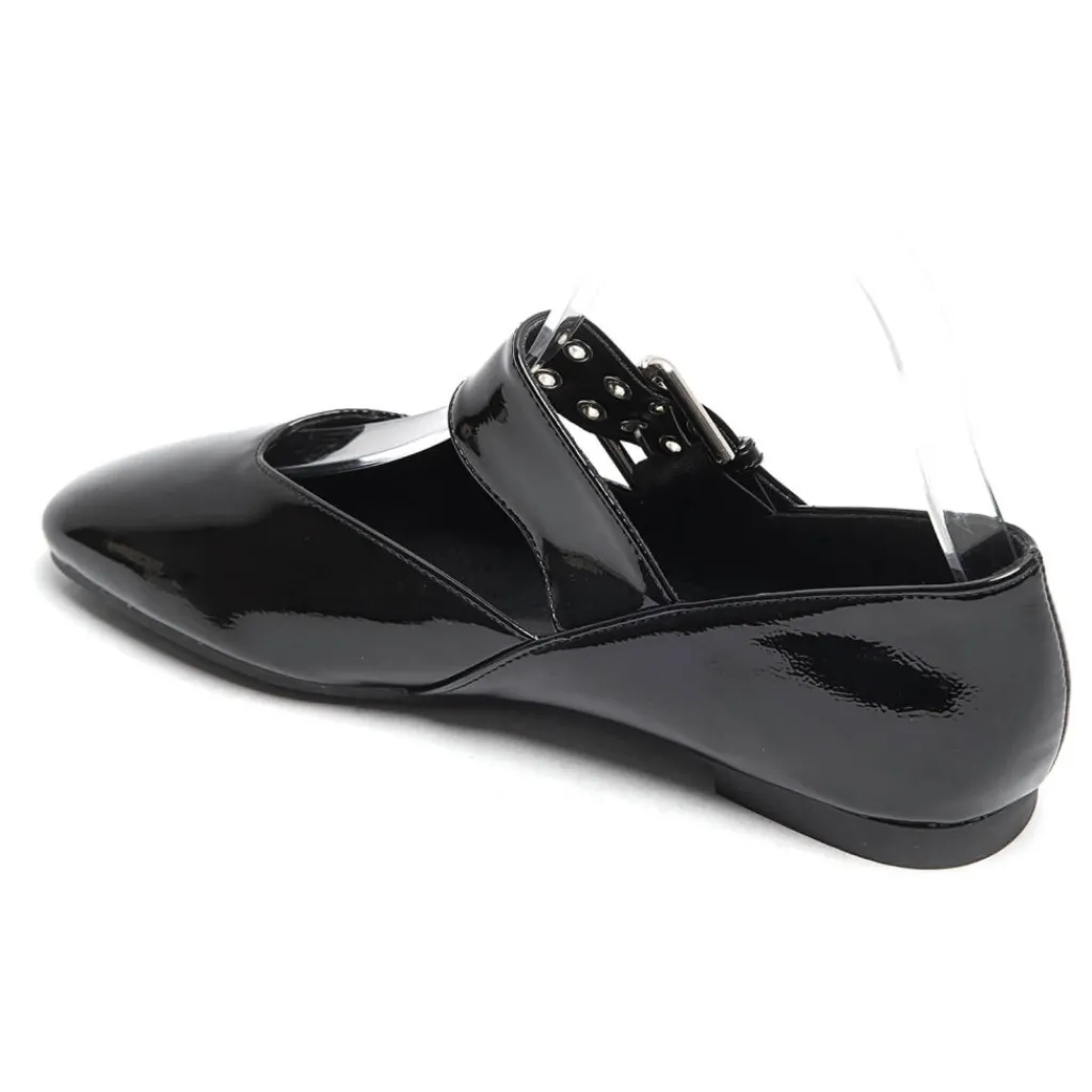 SHOES Sandrine dame ballerina sko 6689 - Black Sale