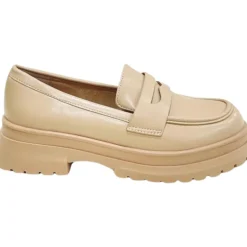 SHOES Åse dame loafers HX17 - Kaki Discount